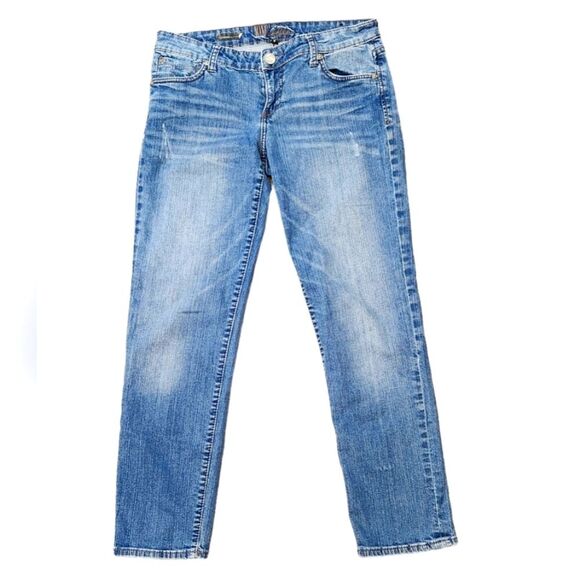 Kut From The Kloth Catherine Boyfriend Jeans Tapered Straight High Rise Ankle 6 - Picture 2 of 10